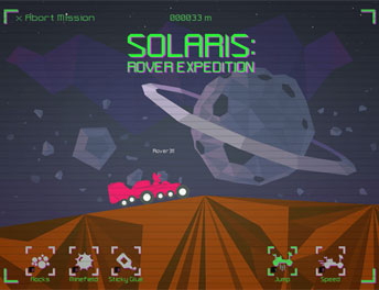 SISGAIN Developed Game APP Solaris - Rover Expedition