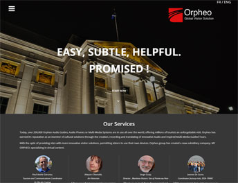 Web Application Developed forOrpheo Canada
